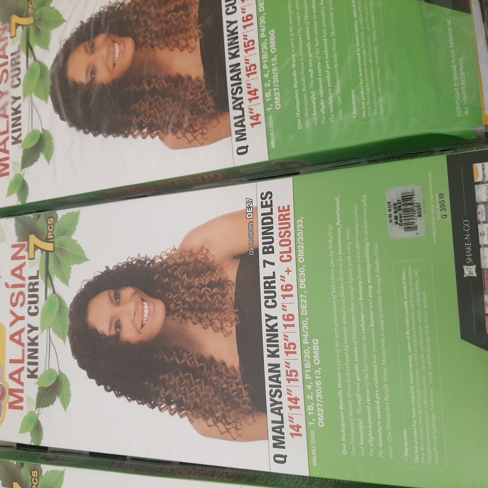 Malaysian Kinky Curl Hair Extensions
